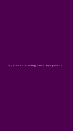 Tampilan Antarmuka Aplikasi Senyumtoto Rtp Slot Tertinggi Hari Ini Gampang Maxwin - 3