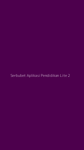 Tampilan Antarmuka Aplikasi Serbubet Aplikasi Pendidikan Lite - 2