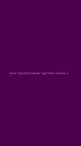 Tampilan Antarmuka Aplikasi Server Togel Daftar Bandar Togel Diskon Terbesar - 2