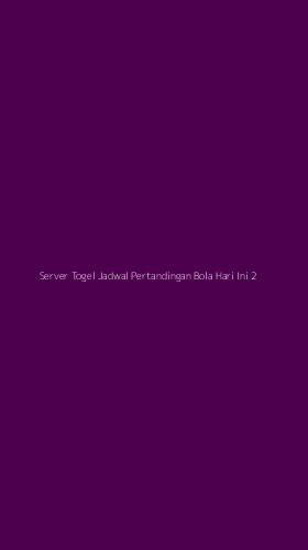Tampilan Antarmuka Aplikasi Server Togel Jadwal Pertandingan Bola Hari Ini - 2