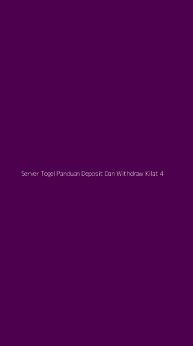 Tampilan Antarmuka Aplikasi Server Togel Panduan Deposit Dan Withdraw Kilat - 4