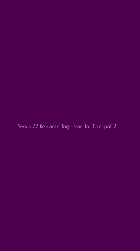 Tampilan Antarmuka Aplikasi Server77 Keluaran Togel Hari Ini Tercepat - 2