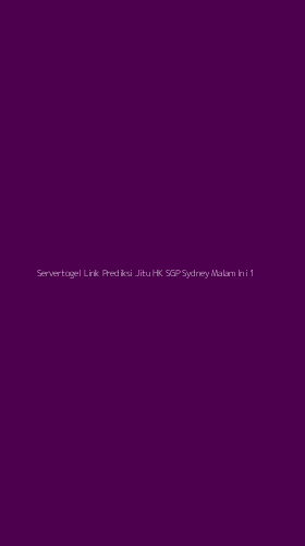 Tampilan Antarmuka Aplikasi Servertogel Link Prediksi Jitu Hk Sgp Sydney Malam Ini - 1