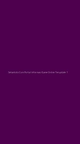Tampilan Antarmuka Aplikasi Setantoto Com Portal Informasi Game Online Terupdate - 1