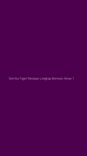 Tampilan Antarmuka Aplikasi Setrika Togel Panduan Lengkap Bermain Aman - 1