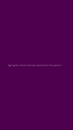 Tampilan Antarmuka Aplikasi Sgptogelers Portal Informasi Game Online Terupdate - 3