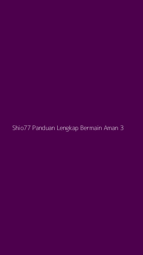 Tampilan Antarmuka Aplikasi Shio77 Panduan Lengkap Bermain Aman - 3