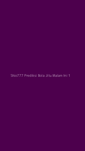 Tampilan Antarmuka Aplikasi Shio777 Prediksi Bola Jitu Malam Ini - 1