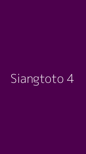 Tampilan Antarmuka Aplikasi Siangtoto - 4