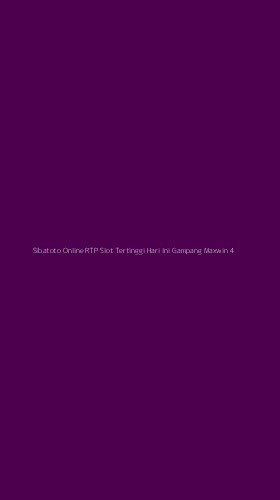 Tampilan Antarmuka Aplikasi Sibatoto Online Rtp Slot Tertinggi Hari Ini Gampang Maxwin - 4