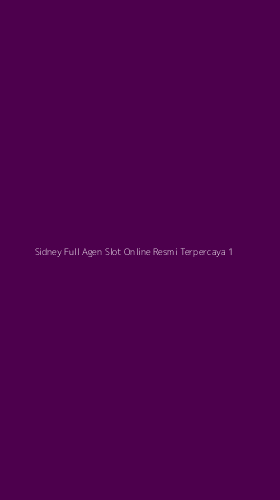 Tampilan Antarmuka Aplikasi Sidney Full Agen Slot Online Resmi Terpercaya - 1