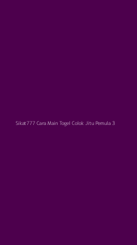 Tampilan Antarmuka Aplikasi Sikat777 Cara Main Togel Colok Jitu Pemula - 3