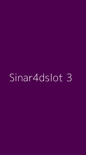Tampilan Antarmuka Aplikasi Sinar4dslot - 3