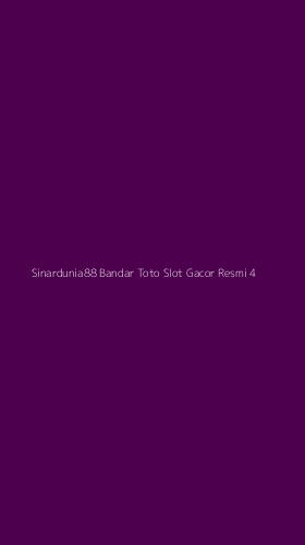 Tampilan Antarmuka Aplikasi Sinardunia88 Bandar Toto Slot Gacor Resmi - 4