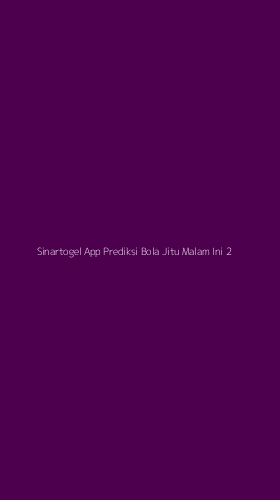 Tampilan Antarmuka Aplikasi Sinartogel App Prediksi Bola Jitu Malam Ini - 2