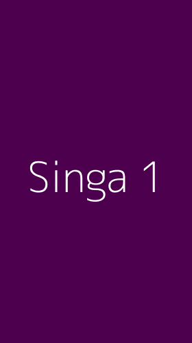 Tampilan Antarmuka Aplikasi Singa - 1