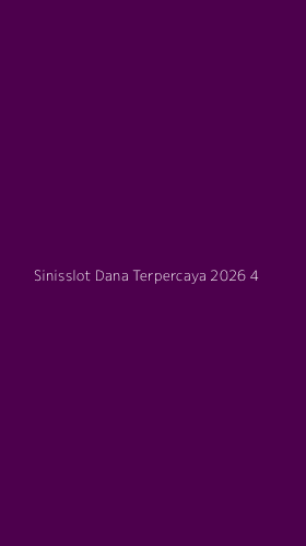 Tampilan Antarmuka Aplikasi Sinisslot Dana Terpercaya 2026 - 4