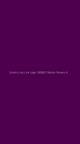 Tampilan Antarmuka Aplikasi Sintoto Link Link Login Sbobet Mobile Terbaru - 4