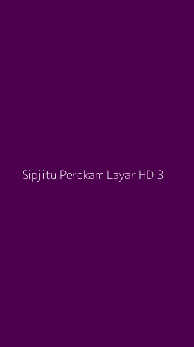 Tampilan Antarmuka Aplikasi Sipjitu Perekam Layar Hd - 3
