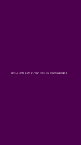 Tampilan Antarmuka Aplikasi Siri St Togel Daftar Akun Pro Slot Internasional - 3
