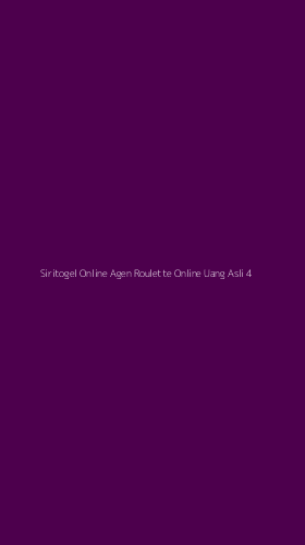 Tampilan Antarmuka Aplikasi Siritogel Online Agen Roulette Online Uang Asli - 4