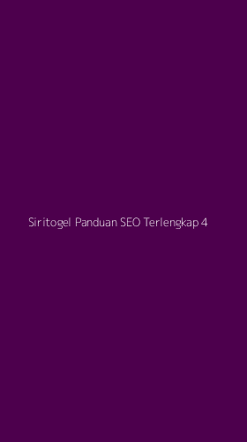 Tampilan Antarmuka Aplikasi Siritogel Panduan Seo Terlengkap - 4