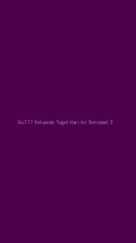 Tampilan Antarmuka Aplikasi Sis777 Keluaran Togel Hari Ini Tercepat - 3