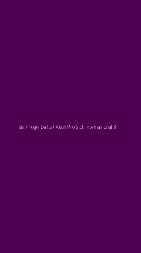 Tampilan Antarmuka Aplikasi Sisir Togel Daftar Akun Pro Slot Internasional - 3