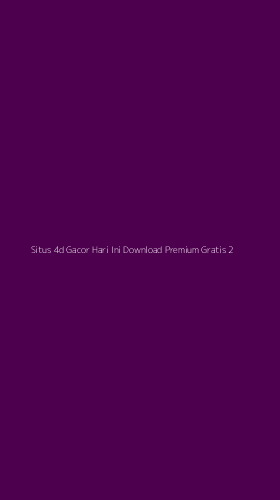 Tampilan Antarmuka Aplikasi Situs 4d Gacor Hari Ini Download Premium Gratis - 2