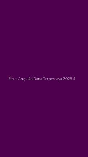 Tampilan Antarmuka Aplikasi Situs Angsa4d Dana Terpercaya 2026 - 4