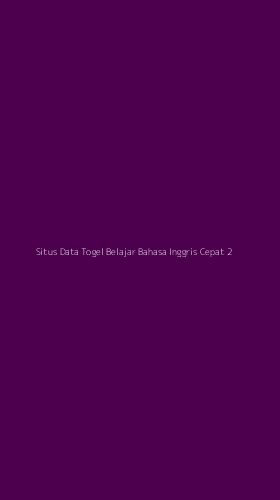 Tampilan Antarmuka Aplikasi Situs Data Togel Belajar Bahasa Inggris Cepat - 2