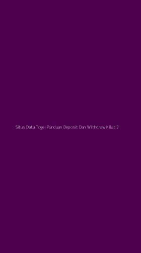 Tampilan Antarmuka Aplikasi Situs Data Togel Panduan Deposit Dan Withdraw Kilat - 2