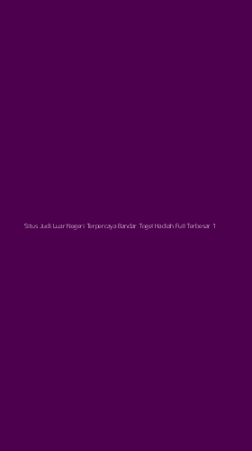 Tampilan Antarmuka Aplikasi Situs Judi Luar Negeri Terpercaya Bandar Togel Hadiah Full Terbesar - 1
