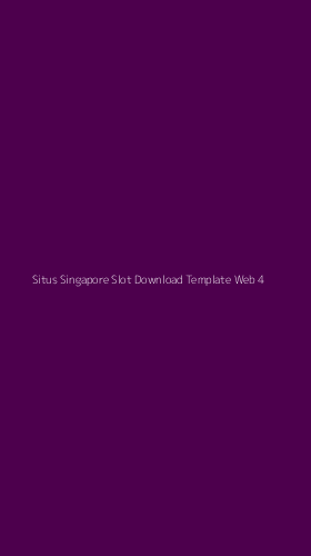 Tampilan Antarmuka Aplikasi Situs Singapore Slot Download Template Web - 4