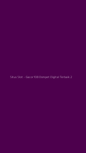 Tampilan Antarmuka Aplikasi Situs Slot - 2