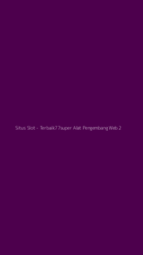 Tampilan Antarmuka Aplikasi Situs Slot - 2