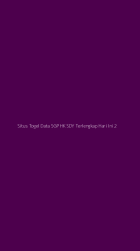 Tampilan Antarmuka Aplikasi Situs Togel Data Sgp Hk Sdy Terlengkap Hari Ini - 2