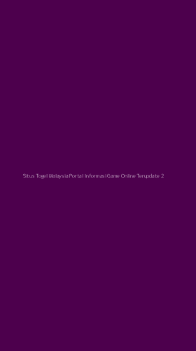 Tampilan Antarmuka Aplikasi Situs Togel Malaysia Portal Informasi Game Online Terupdate - 2