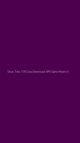 Tampilan Antarmuka Aplikasi Situs Toto 176 Cara Download Apk Game Resmi - 4