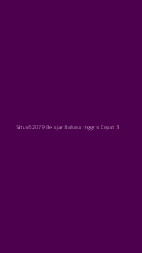 Tampilan Antarmuka Aplikasi Situs62079 Belajar Bahasa Inggris Cepat - 3