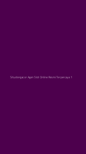 Tampilan Antarmuka Aplikasi Situstergacor Agen Slot Online Resmi Terpercaya - 1