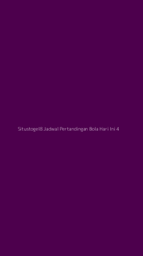 Tampilan Antarmuka Aplikasi Situstogel8 Jadwal Pertandingan Bola Hari Ini - 4