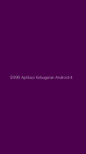 Tampilan Antarmuka Aplikasi Sl999 Aplikasi Kebugaran Android - 4
