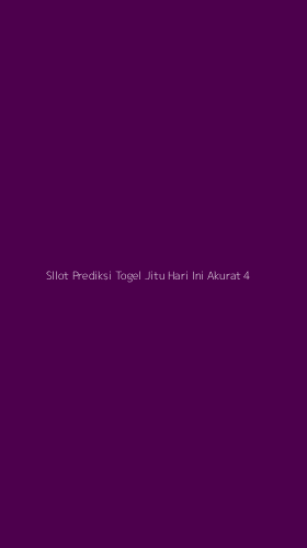 Tampilan Antarmuka Aplikasi Sllot Prediksi Togel Jitu Hari Ini Akurat - 4