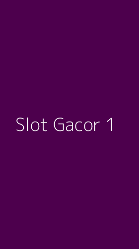 Tampilan Antarmuka Aplikasi Slot Gacor - 1