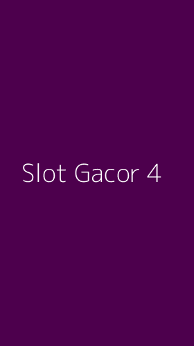Tampilan Antarmuka Aplikasi Slot Gacor - 4