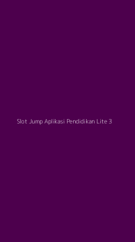 Tampilan Antarmuka Aplikasi Slot Jump Aplikasi Pendidikan Lite - 3