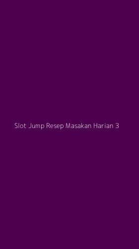 Tampilan Antarmuka Aplikasi Slot Jump Resep Masakan Harian - 3