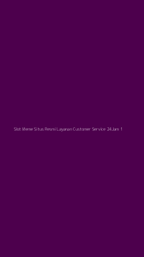 Tampilan Antarmuka Aplikasi Slot Meme Situs Resmi Layanan Customer Service 24jam - 1