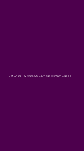 Tampilan Antarmuka Aplikasi Slot Online - 1